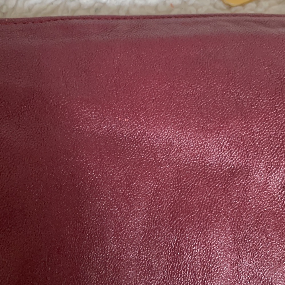Vintage Italian Leather Clutch - Picture 6 of 6